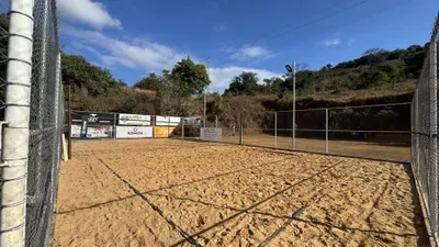 Quadra de Beach Tênis do Gammon Guanhães