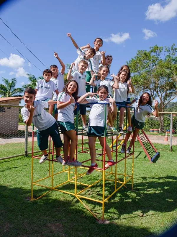 Aluna da Educação Infantil do Gammon