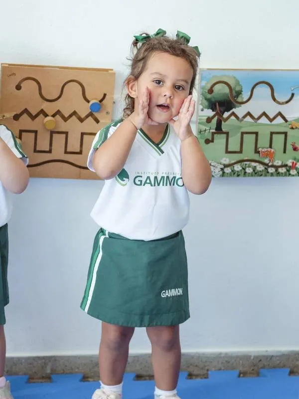 Crianças da Educação Infantil do Gammon